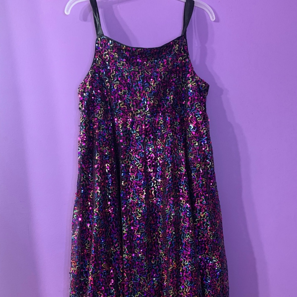 Sequined Colorful Justice Girl’s Dress